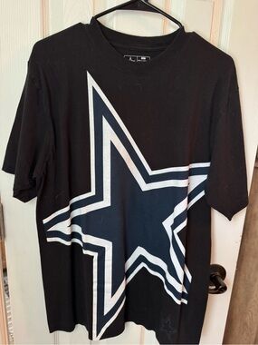 Dallas Cowboys Graphic Star Black Tee